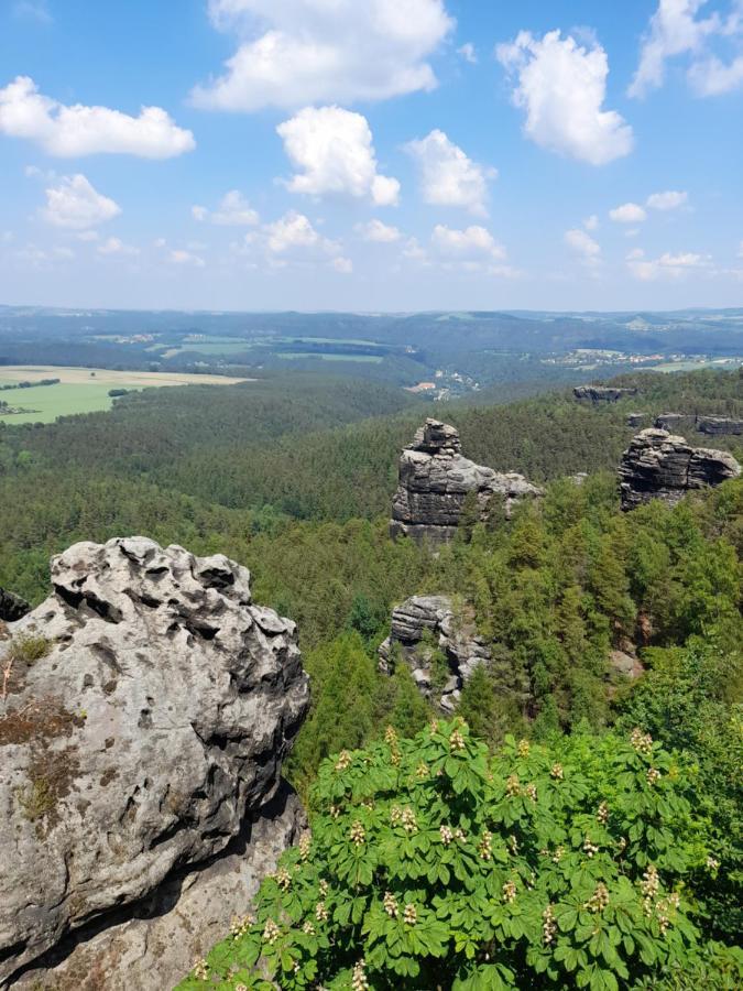 Fewo Bockmuehle Hohnstein Kültér fotó